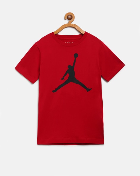 Jordan T-Shirts : Buy Jordan Boys Red Printed T-shirts Online