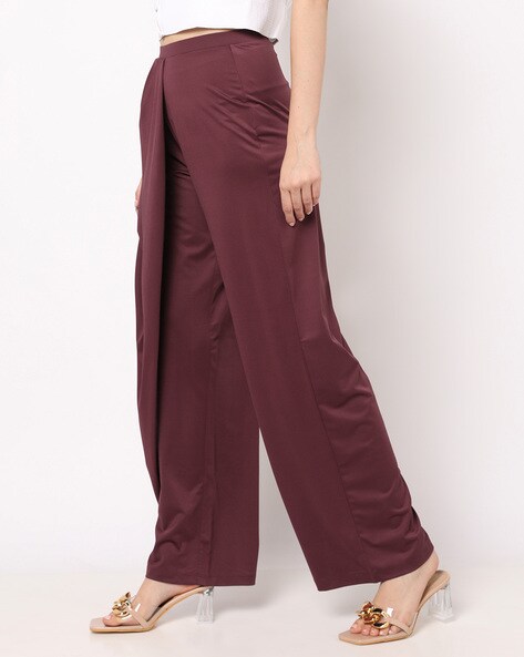 Wonton - Dual fabric draped trousers – BIASA