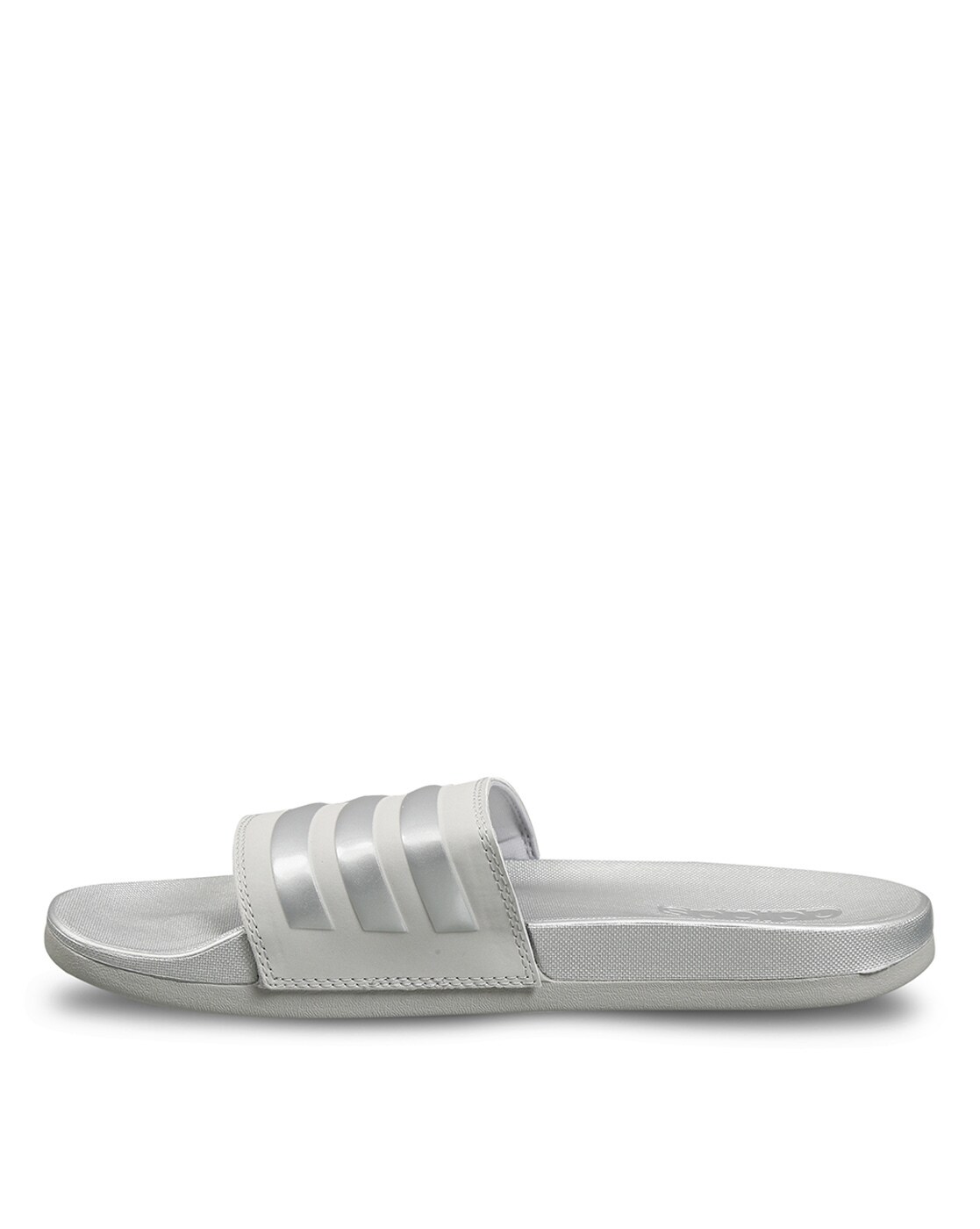 Adidas adilette discount comfort slides grey