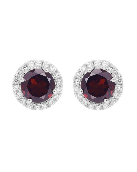 Buy Amazing Garnet Earrings - Find Your Fav Garnet Gold Earring Pair for  SALE