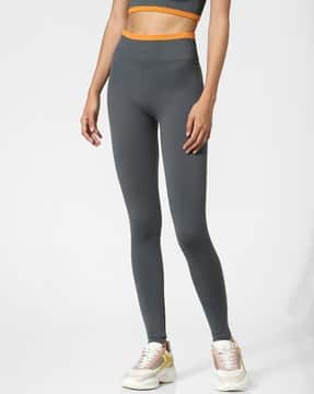 Buy Orange Leggings for Women by Sweet Dreams Online
