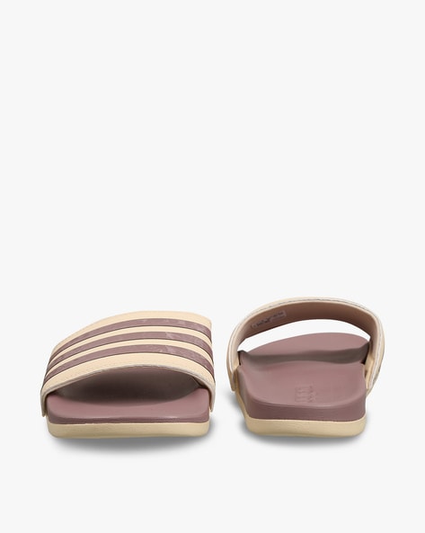 Adidas slides rose discount gold