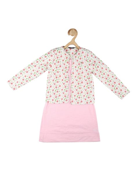 Buy Pink White Dresses Frocks for Girls by ALLEN SOLLY Online