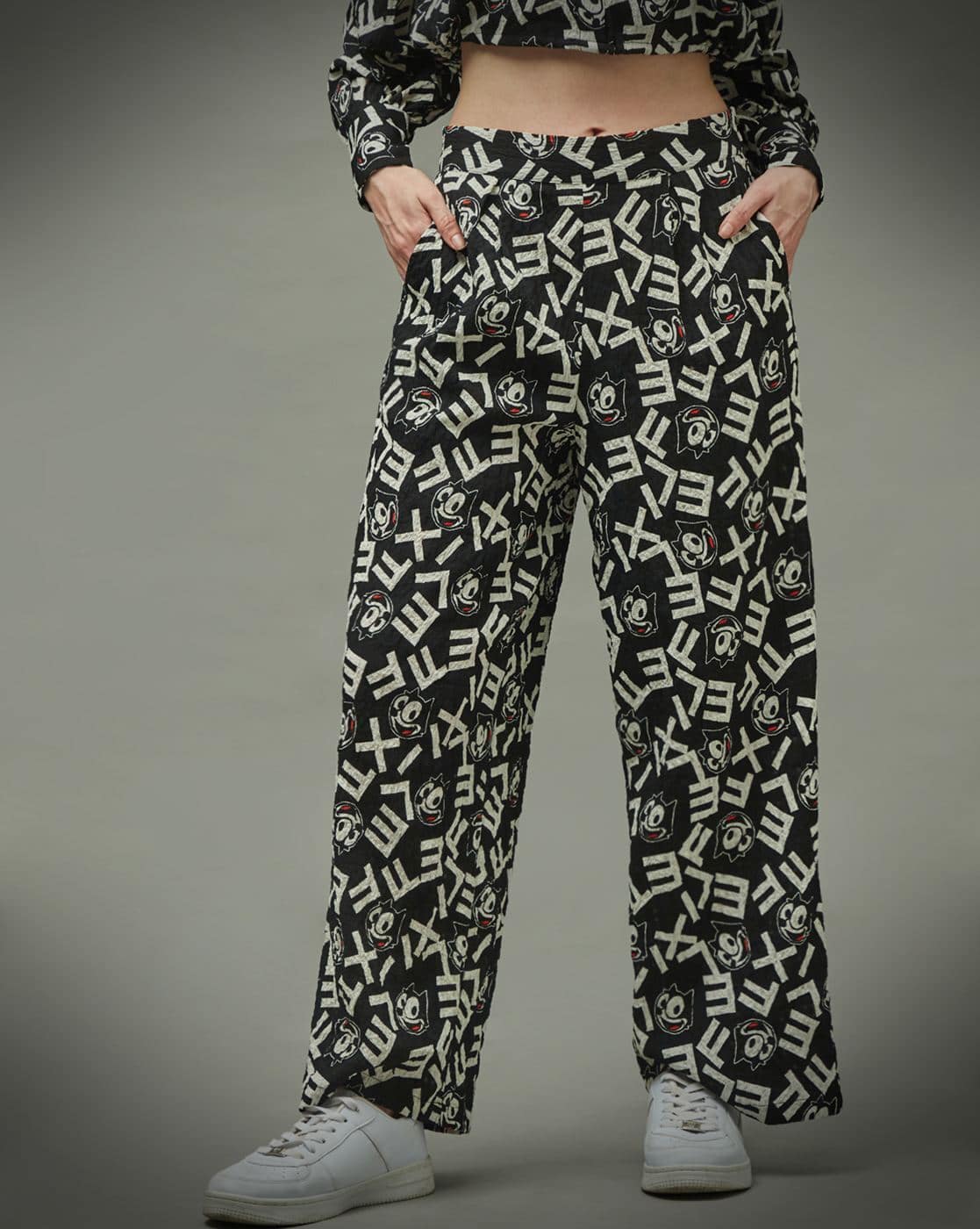 Discover 151+ cat print trousers super hot netgroup.edu.vn