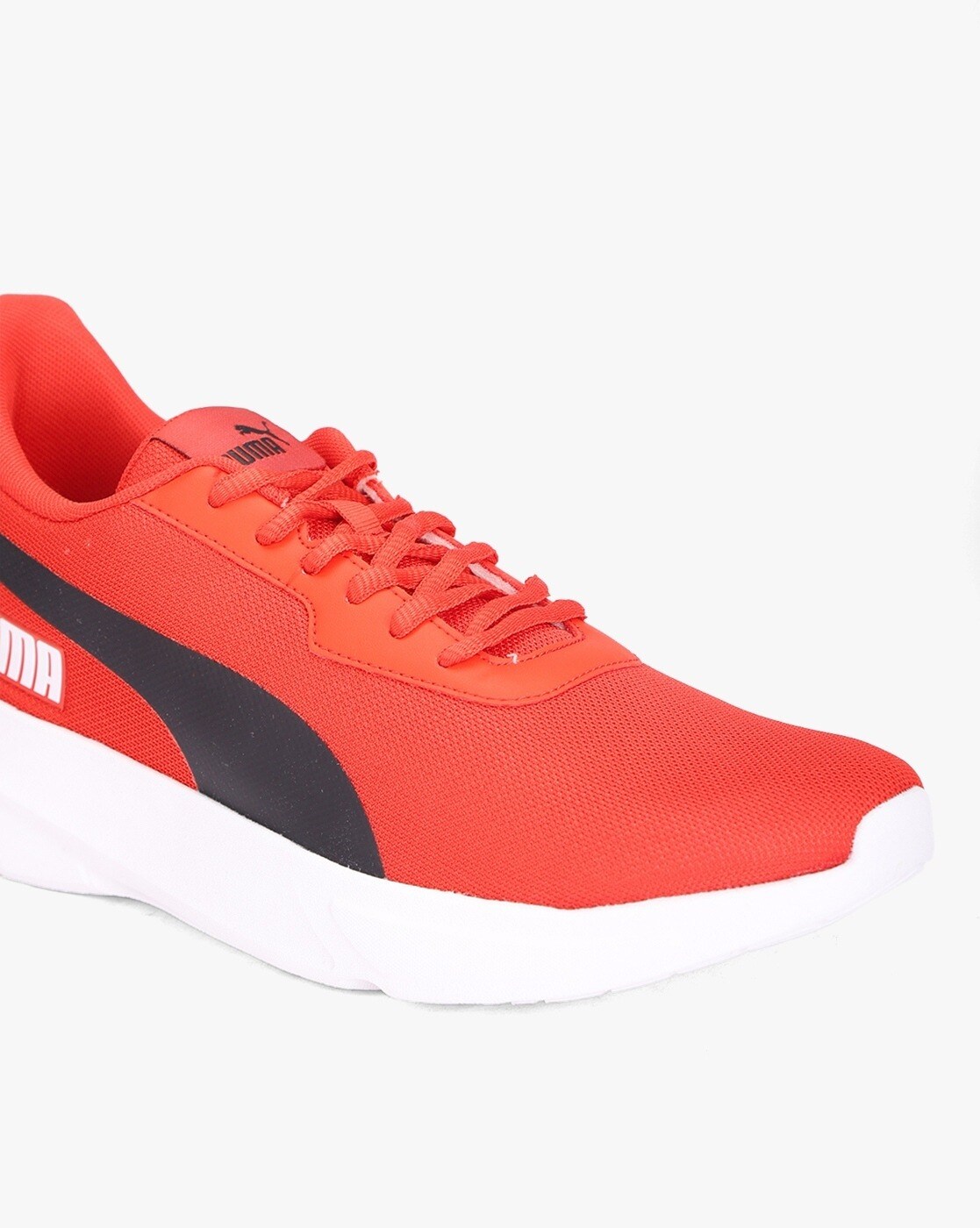 Puma red outlet tennis shoes