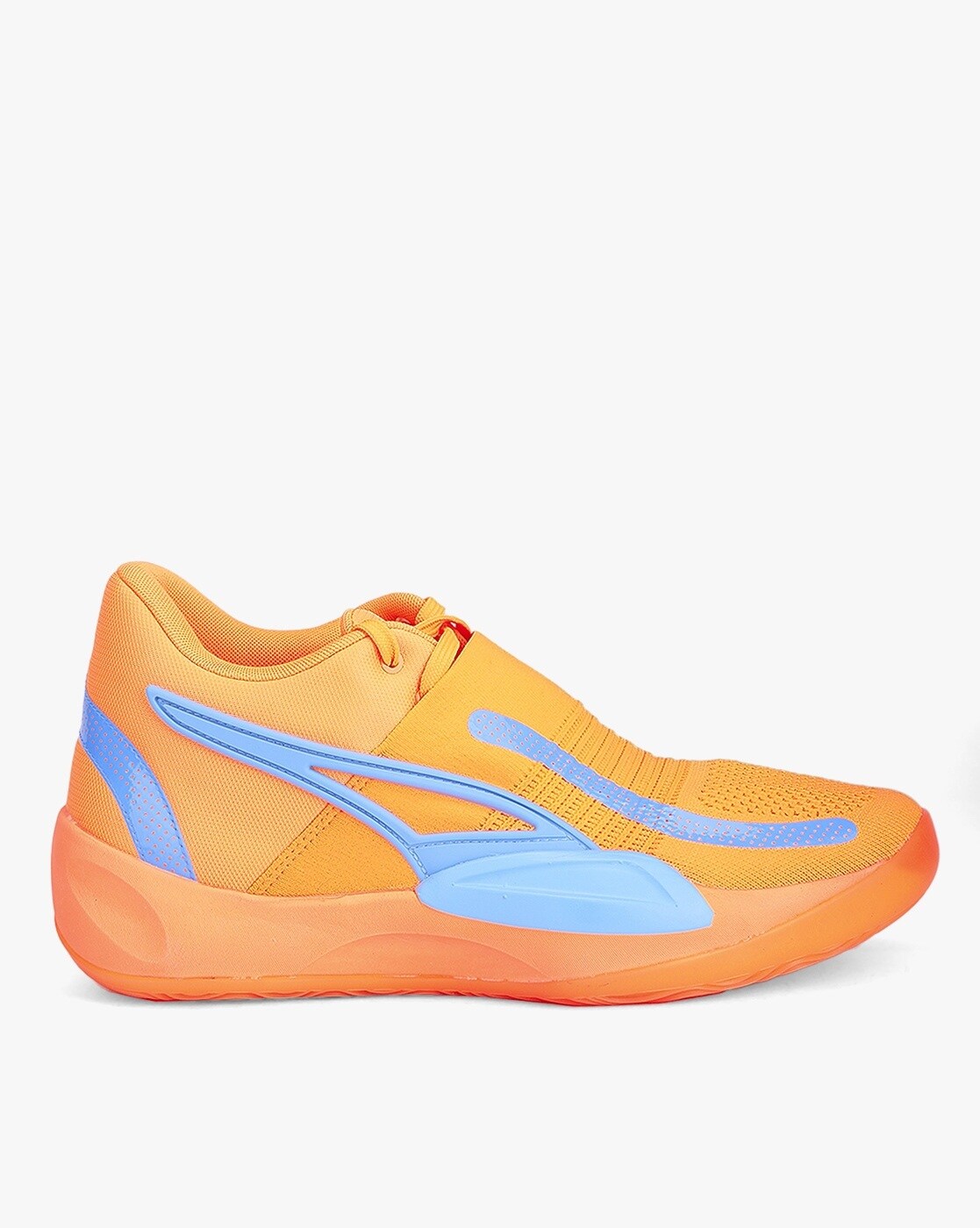Buy Puma Rise Nitro NJR Slip-On Basketball Shoes | Orange Color