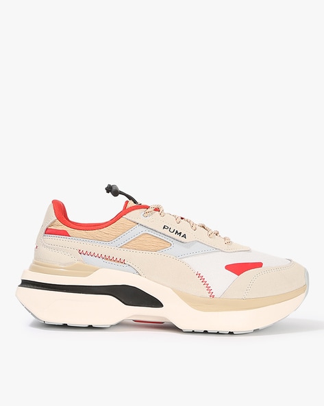 Buy Grey & Peach Sneakers for Women by Puma Online 