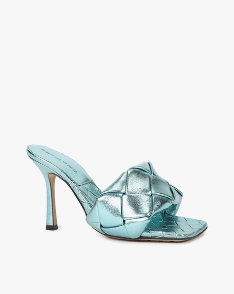 Bottega veneta 2025 blue sandals