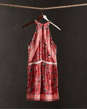 superdry Clara Halter-Neck Playsuit-picture-19