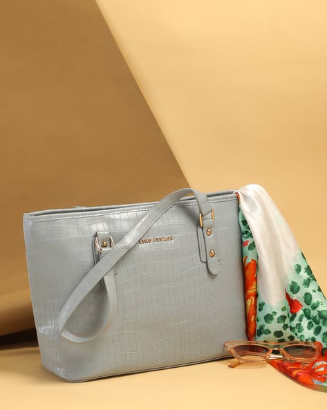 Lino Perros Reptilian-Textured Tote Bag