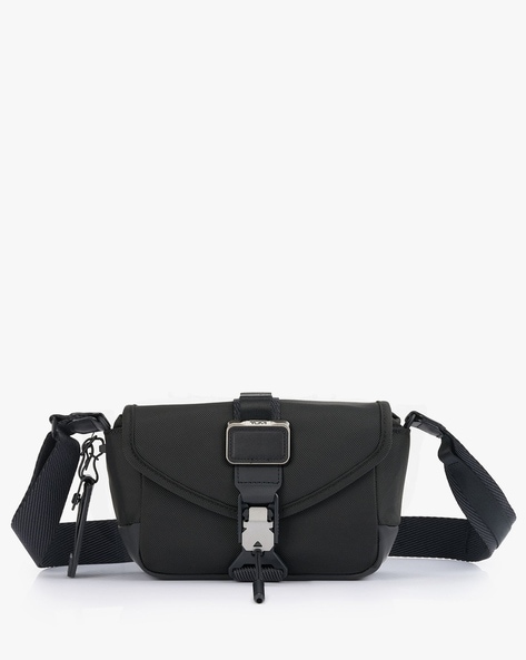 Buy TUMI Alpha Small Crossbody Pouch, Black Color Women