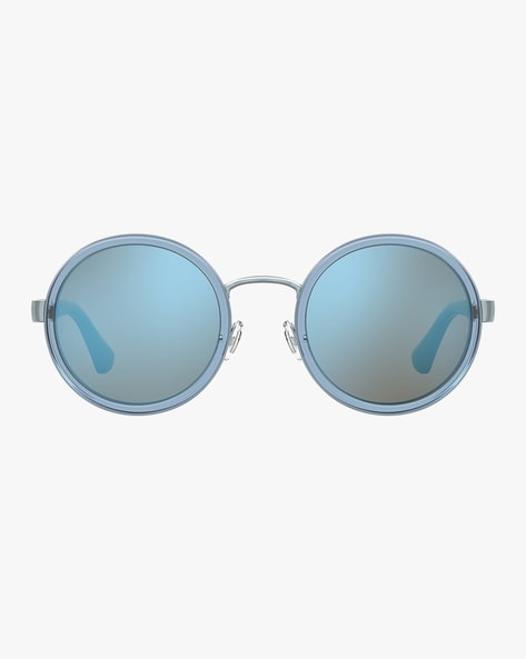 Coastline - Square Crystal Blue Frame Prescription Sunglasses | Eyebuydirect