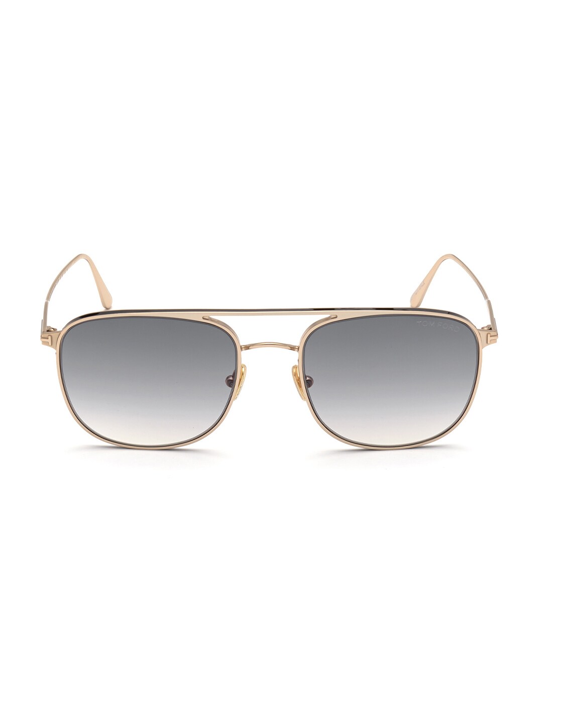 Buy Tom Ford FT0827 56 28B UV-Protected Full-Rim Aviators | Gold Color Men  | AJIO LUXE