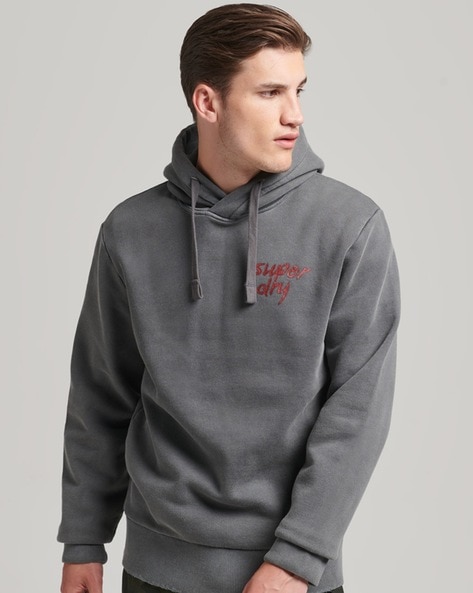 Superdry Vintage Washed Hoodie - Men's Mens Hoodies-and-sweatshirts