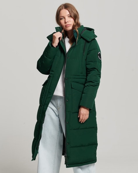 Everest long quilt coat best sale