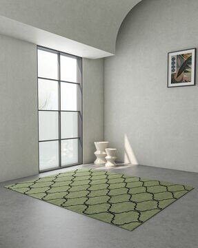 Jaipur Rugs Geometric Pattern Hand Tufted Carpet 2 X 5 Grey Color Home Kitchen Ajio Luxe