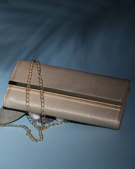 Lino perros store golden clutch