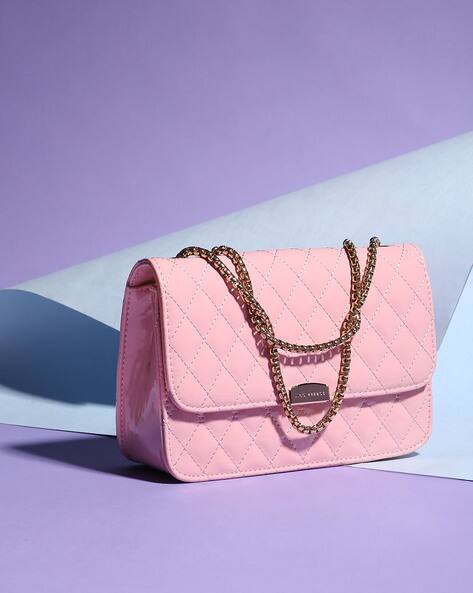 Lino Perros Sling Bag with Magnetic Closure & Chain Strap
