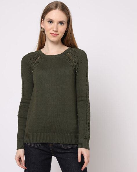 Buy Tint Green Tops for Women by JDY BY ONLY Online