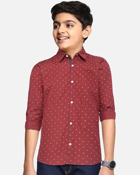 maroon shirts for toddlers