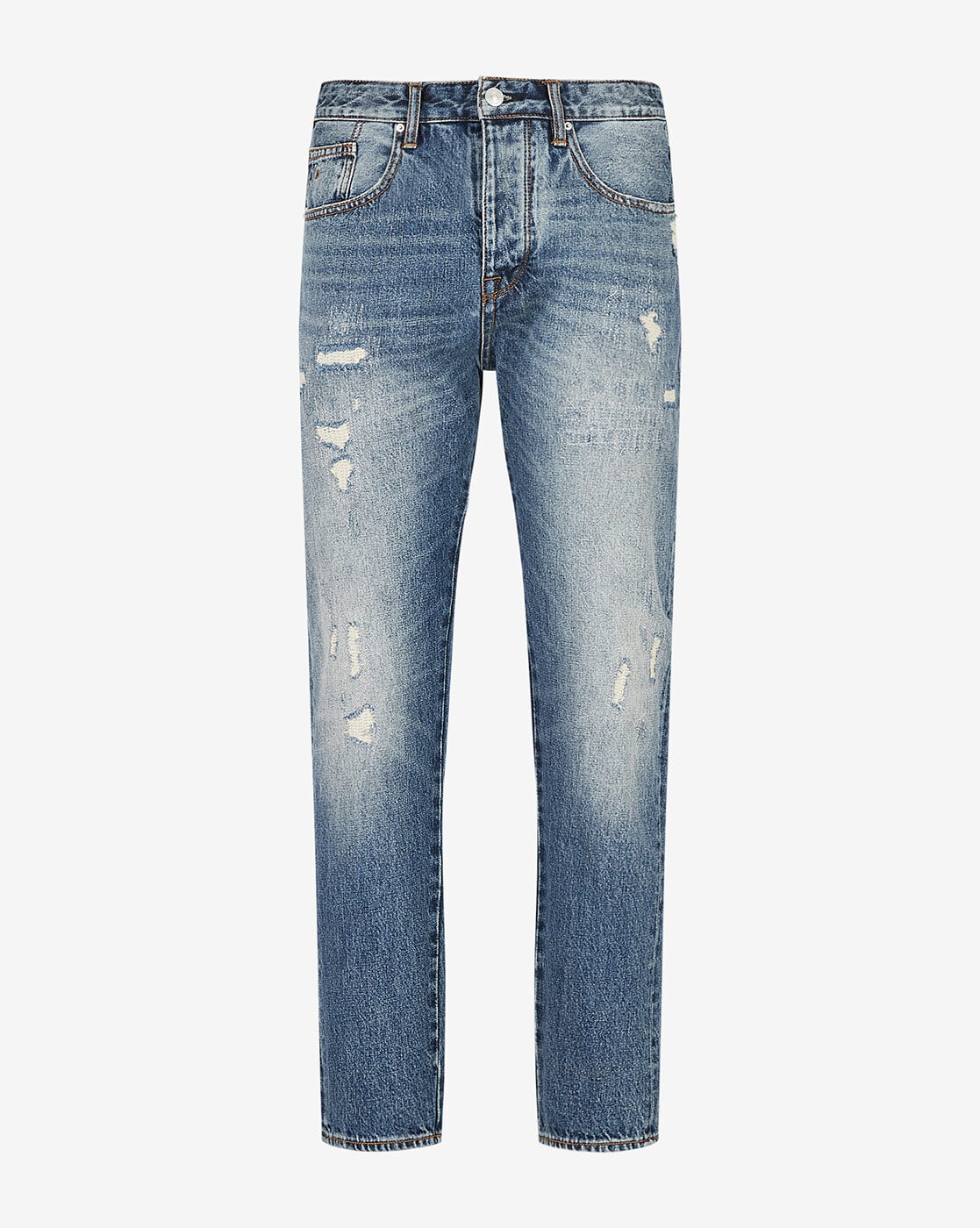 Armani ripped jeans mens sale