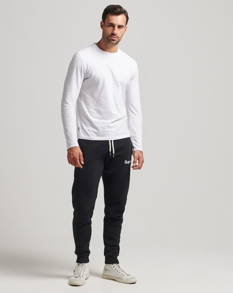 Buy Black Track Pants for Men by SUPERDRY Online