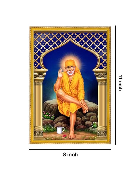 Ignite Your Spiritual Business with Sai Baba Symbol Visiting Card. Sai Baba  Symbol Visiting Card: Embodying Sacred Traditions, Building Trust