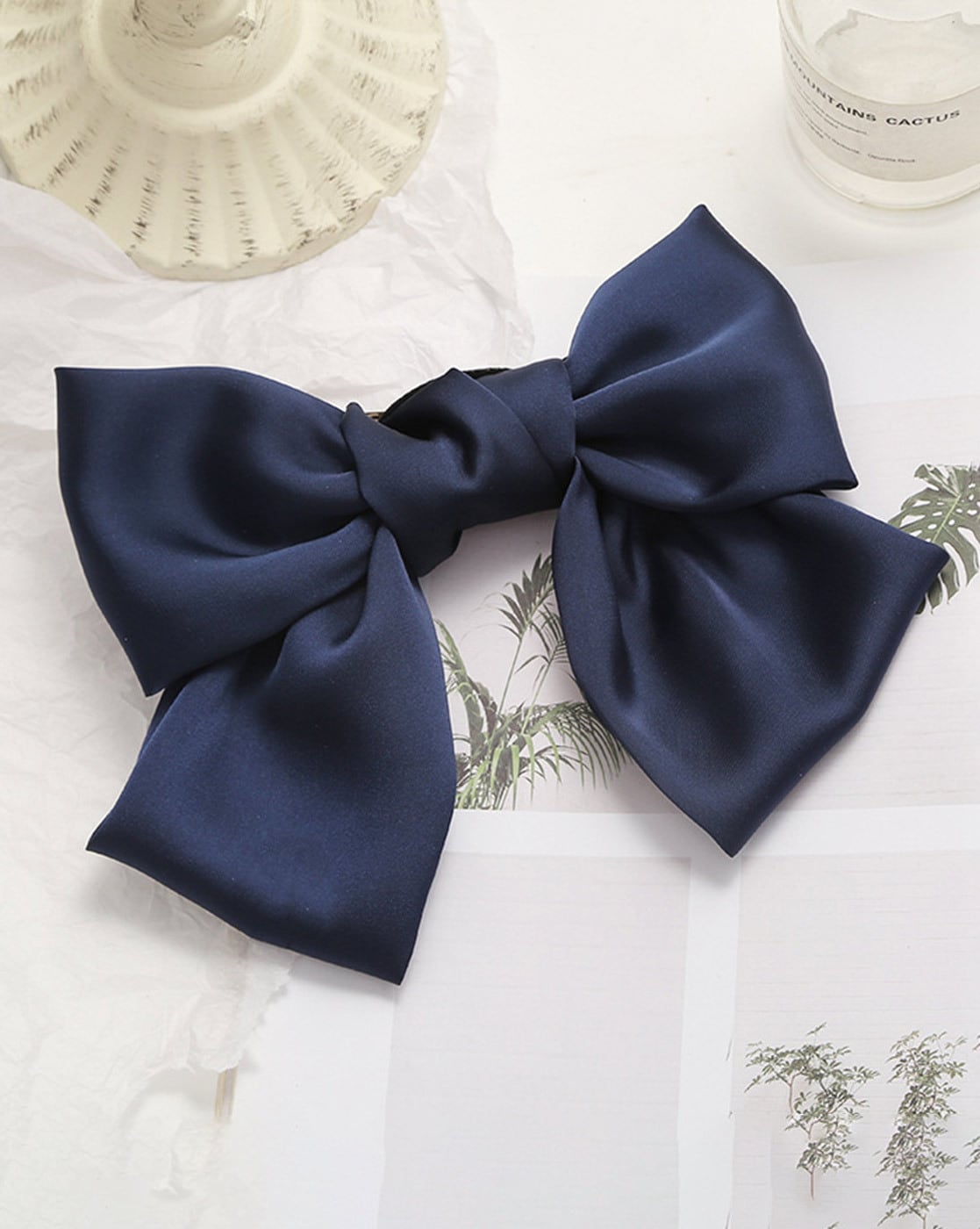 Buy MOAMUN 12PCS Large Satin Ribbon Bow Hair Clips Bowknot Barrettes  8  Inch Big Hair Bows for Adult Teens Women Hair Accessories 3 style 12  color Online at desertcartINDIA