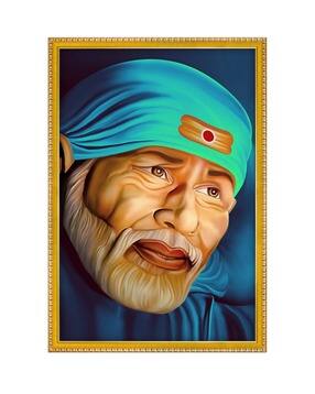 999store Lord Sai Baba Wall Photo Frame-picture-45