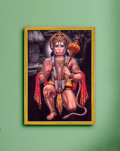999store Hanuman Painting 11" x 8"