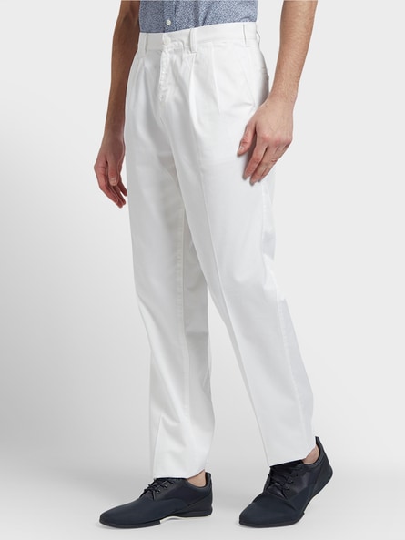 Buy White Pants at Best Price in India - French Crown