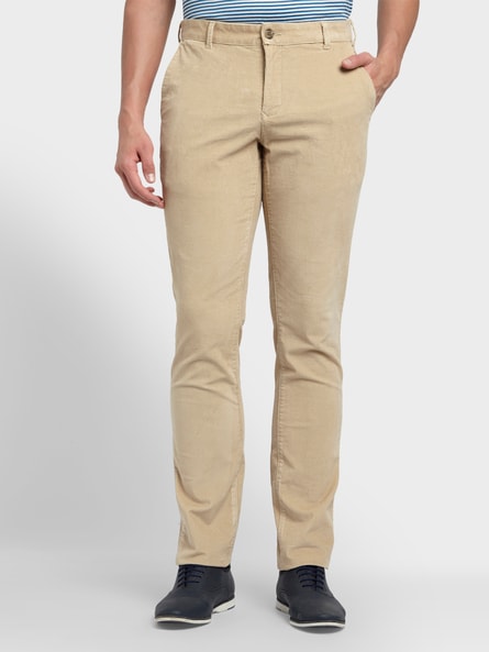 Buy Olive Green Trousers & Pants for Men by iVOC Online | Ajio.com