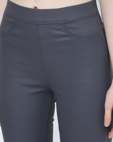 Coated High Waisted Jeggings, M&S Collection