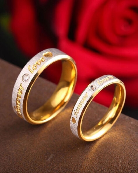 Celebrate Love with Personalized Name Couple Band Rings – Calligraphy  Jewellery
