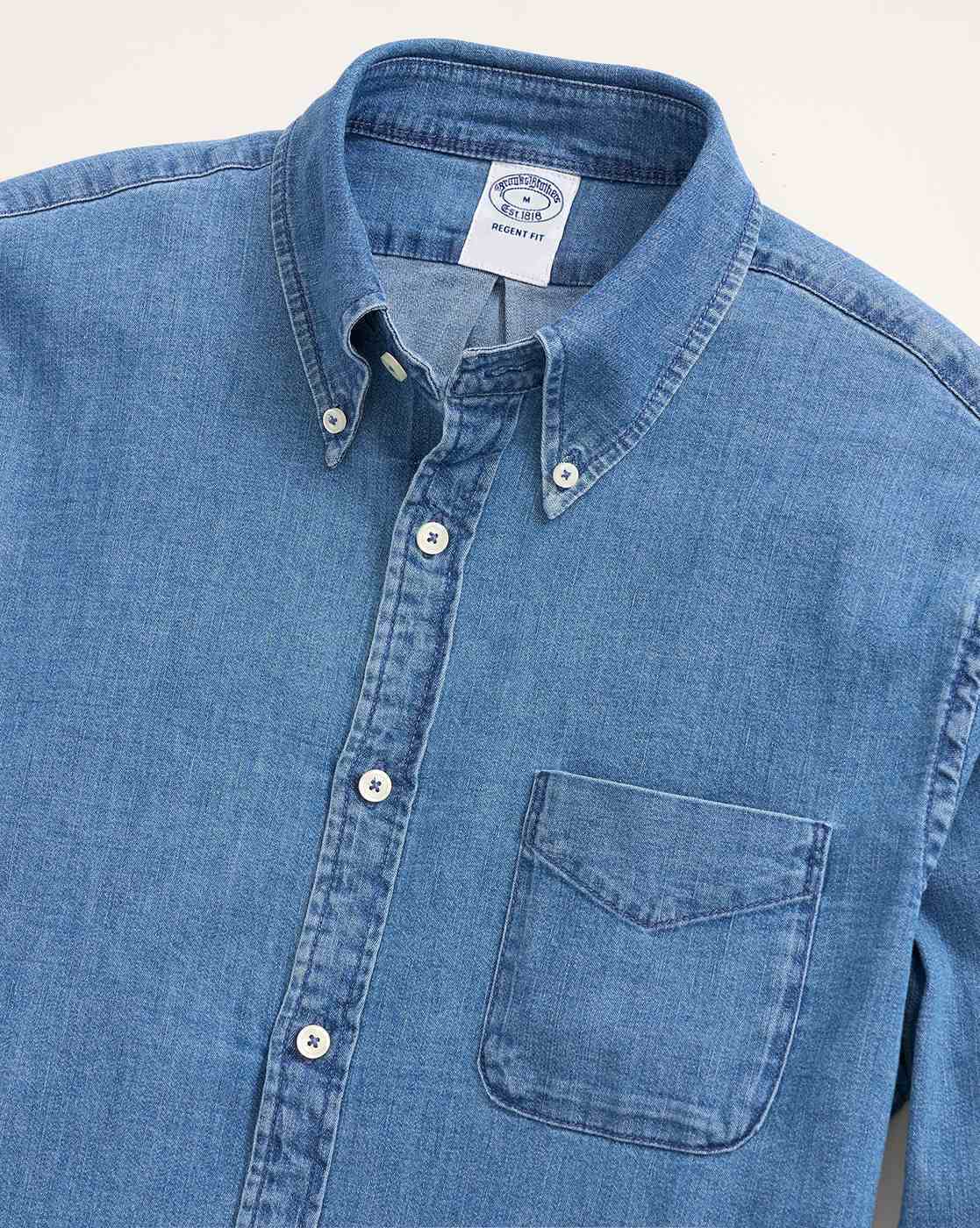 Brooks Brothers Corduroy Trucker Jacket in Blue for Men | Lyst