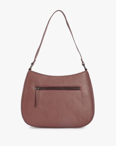 Chloe Paraty Peach Leather Hobo Bag