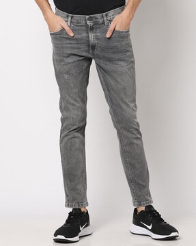 Buy Grey Jeans for Men by DNMX Online