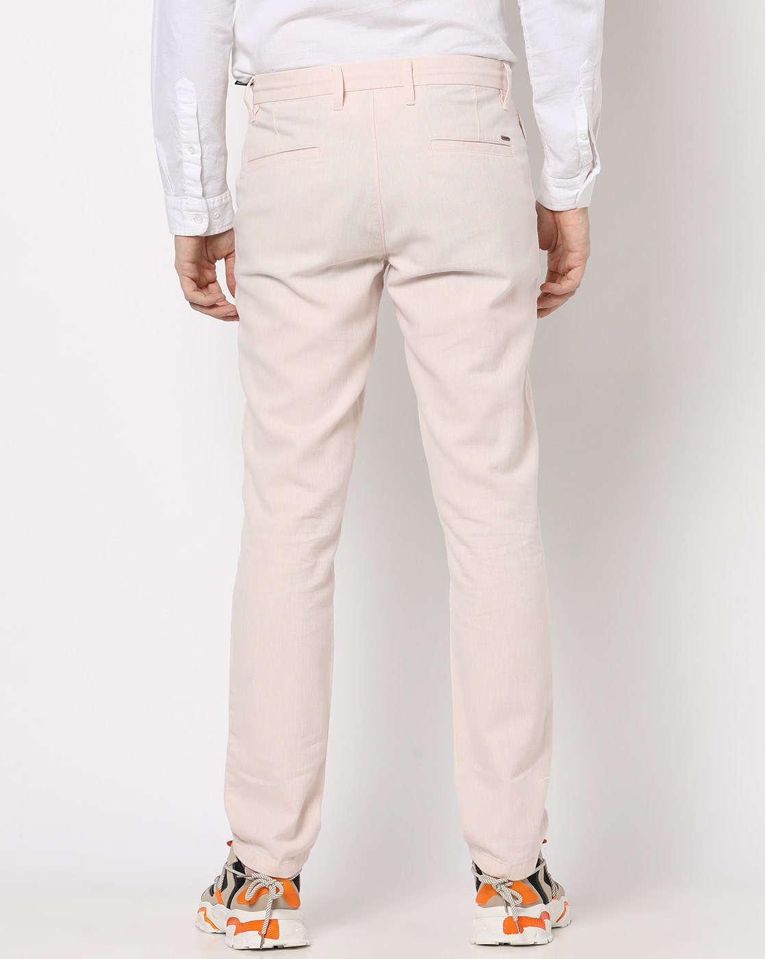 Size 36 John Players Mens Slim Fit Casual Trousers Offer on Amazon India  Price Rs 559  INRDeals