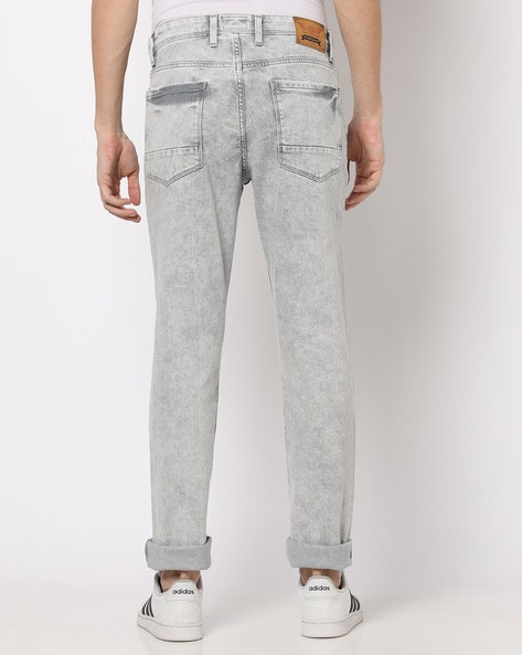 Buy Grey Jeans for Men by DNMX Online