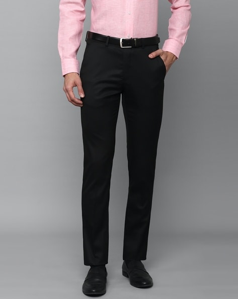 Louis Philippe Formal Trousers : Buy Louis Philippe Men Grey Trousers  Online