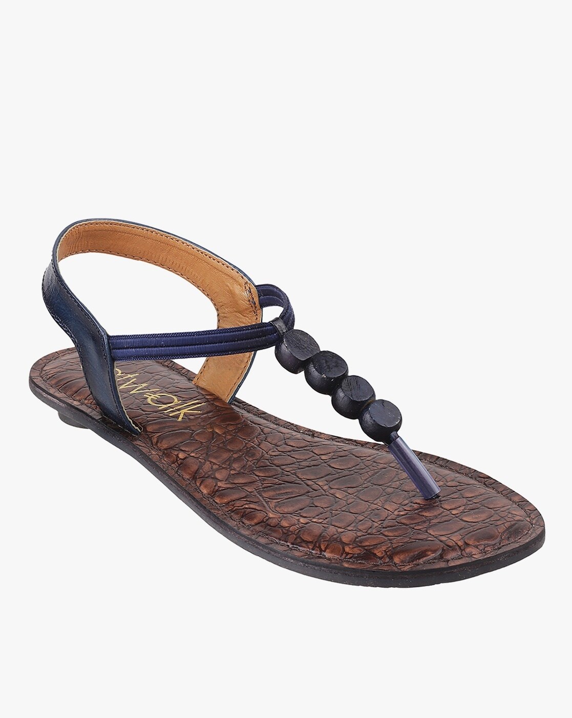 Buy online Blue Synthetic Open Thong Sandals from flats for Women by Catwalk  for ₹2239 at 20% off | 2024 Limeroad.com