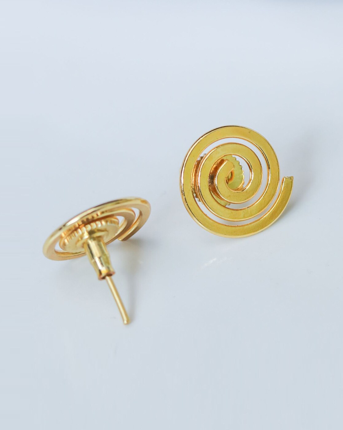 SPIRAL 10 gold earrings - NURA.design