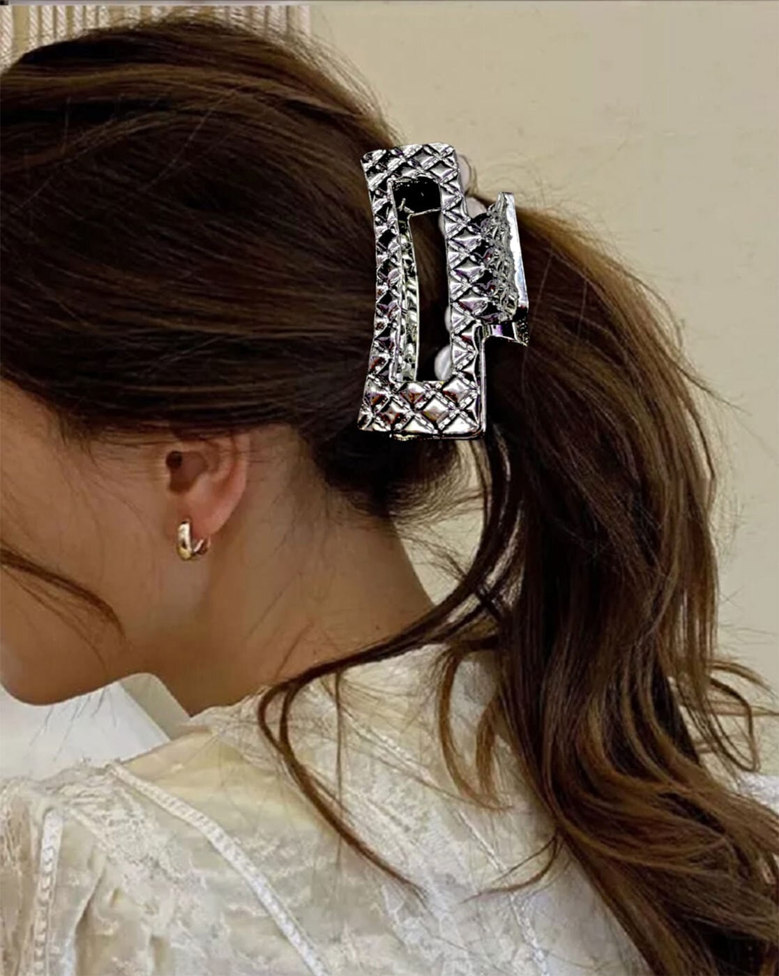 925 Oxidised Silver Hair Clips For Women  Silver Palace