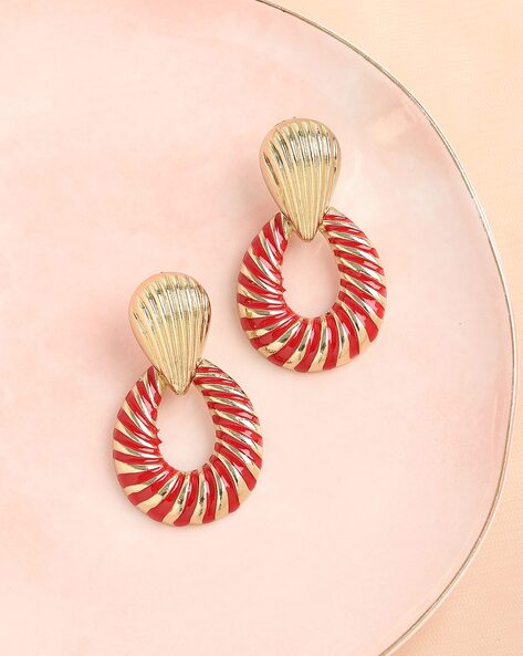 14k Rose Gold Shell Earrings - Peggy Skemp Jewelry