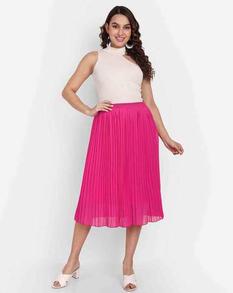 Pink Skirt - Buy Pink Skirt online in India