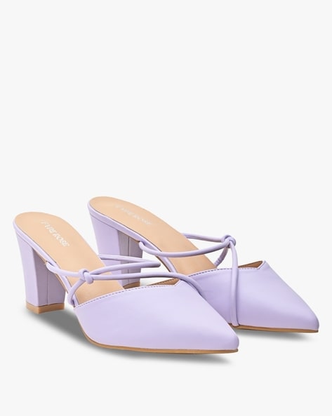 MIYOKO Women Purple Heels - Buy MIYOKO Women Purple Heels Online at Best  Price - Shop Online for Footwears in India | Flipkart.com