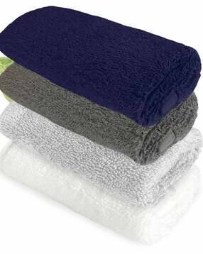 heelium Pack of 4 Bamboo Face Towels - Odour Free Quick Absorbent & Soft-picture-32