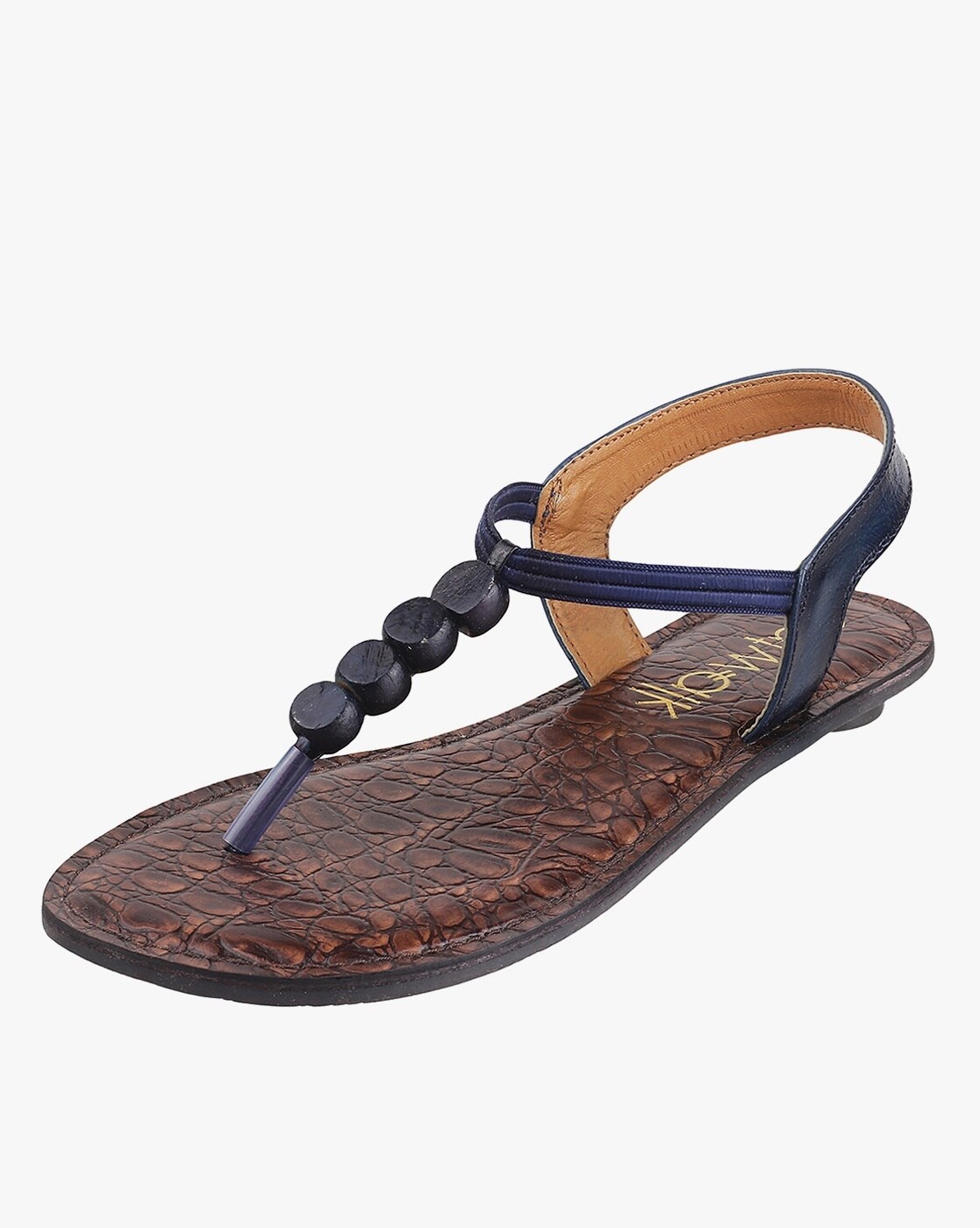 Buy Olive Fashion Blue Flat Sandal for Women Online at Best Prices in India  - JioMart.