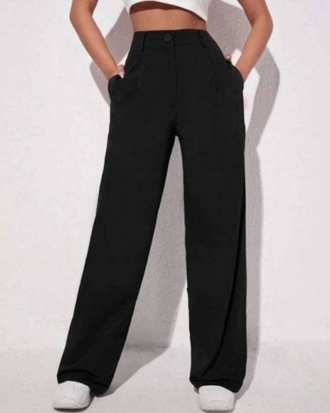 Express | Super High Waisted Linen-Blend Wide Leg Trouser Pant in Sandshell  | Express Style Trial