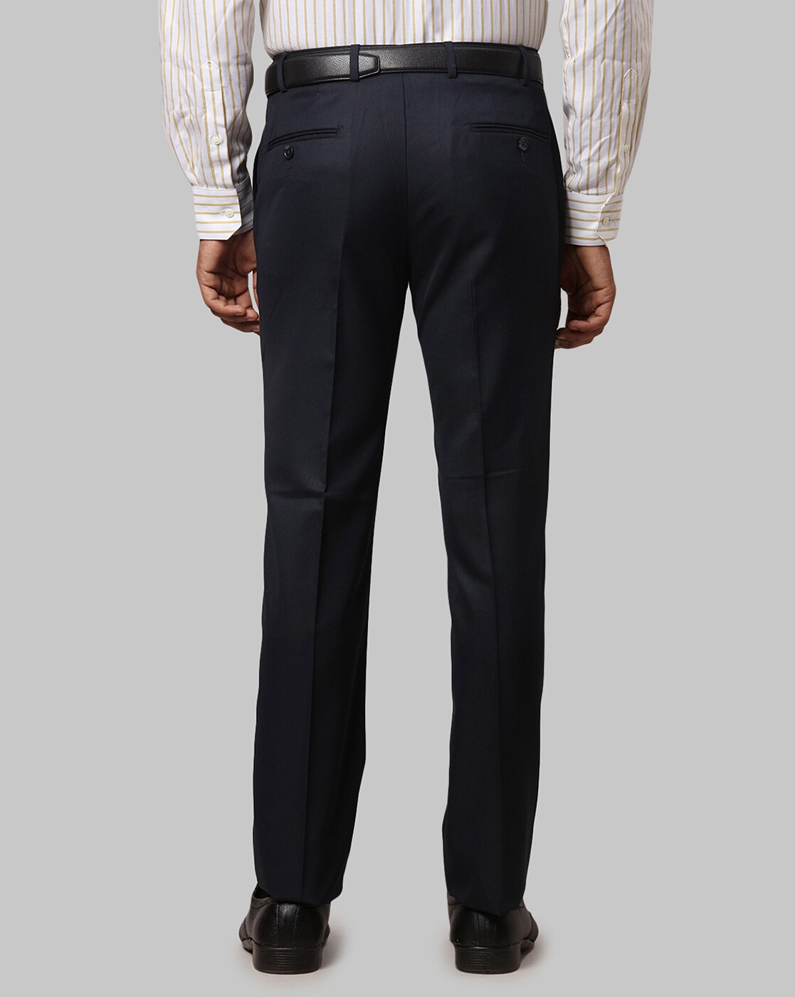 Buy Ethnix By Raymond Men Olive Solid Cotton Trouser | Ethnix By Raymond  Trouser online | Olive